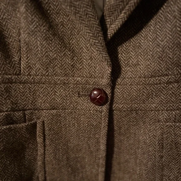 L.L. Bean Women's wool Blazer size M - Picture 2 of 6